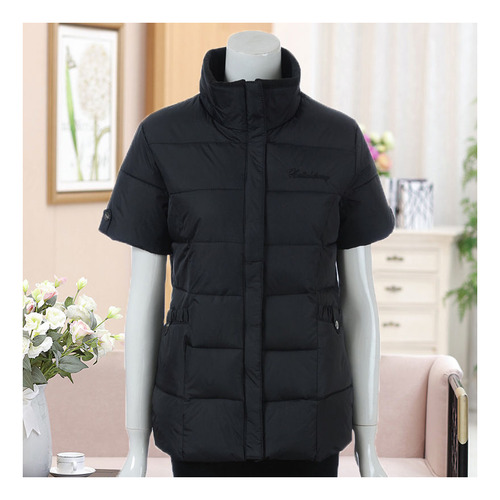 Chaleco De Algodón Para Mujer Corto De Invierno Chaleco G