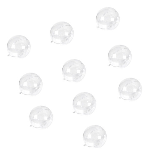 Juego De 10 Adornos Navideños Para De Navidad, Bolas De
