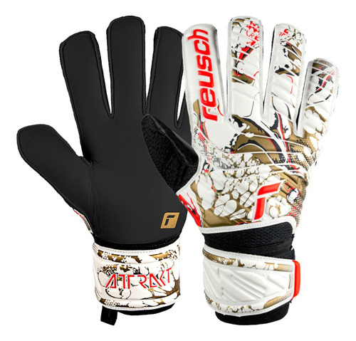 Guantes De Arquero Reusch Attrakt Solid Pure, Latex Aleman