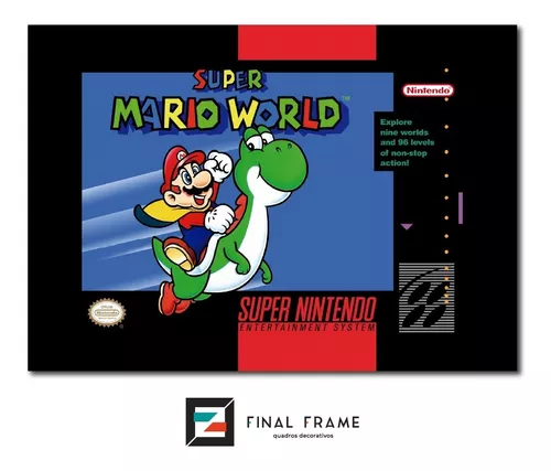Jogo Super Mario World - Super Nintendo