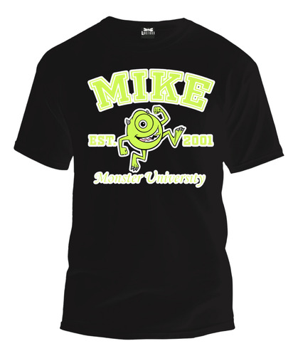 Playera Infantil Monsters University Mike Wazowski Casual