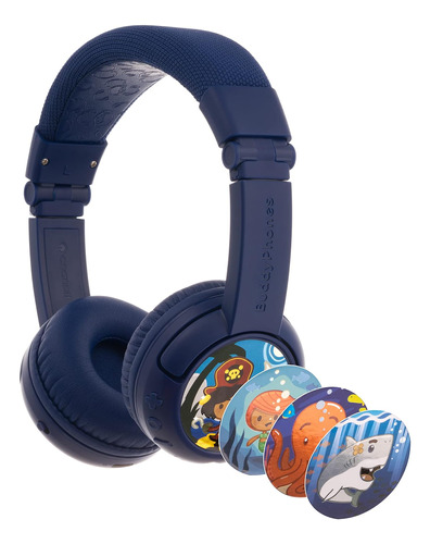 Onanoff Buddyphones Play+, Auriculares Inalámbricos Bluetoot