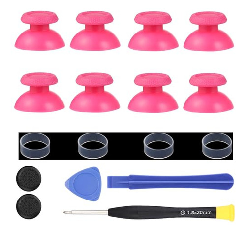 Pack De 8 Palancas Rosas Para Controlador Ps5 - Reemplazo Id