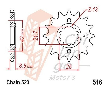 Kit De Arrastre Para Kawasaki Kle250 A1-a6 93-01