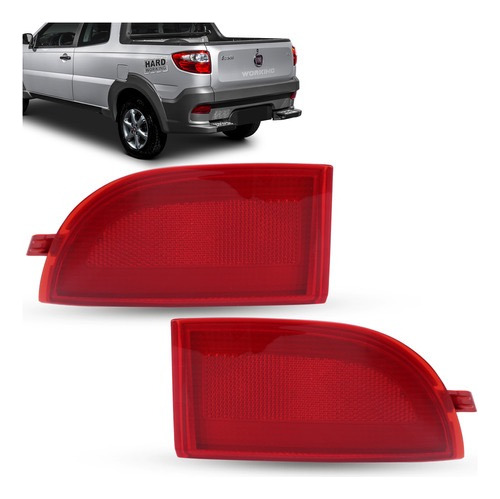 Par Reflector (ojo De Gato) Fiat Strada Trekking 2015 A 2020