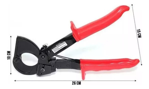 Práctico Cortador De Cables Con Trinquete