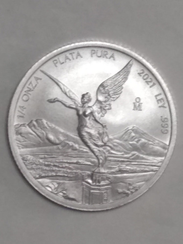 Imagen 1 de 3 de Moneda 1/4 De Onza Libertad Plata  2011 Y 2002  Envio $40