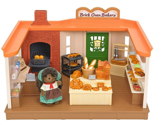 Imagen 2 de 10 de Sylvanian Families 5237 La Panaderia Con Horno Orig Intek