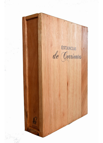 Libro Estancias Corrientes Caja Madera Envio Incluido