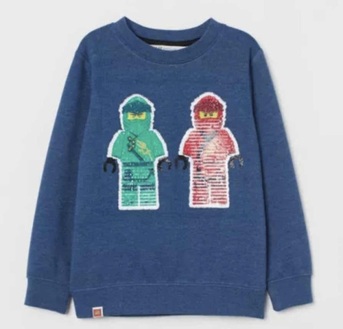 H&m Buzo Ninjago Talle 6/8 Años Nuevo