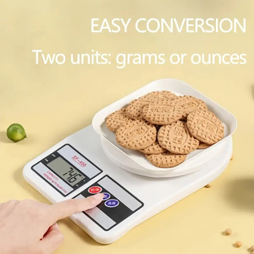 Balanza Digital De Cocina Presición Multiuso 1gr A 10kg Max