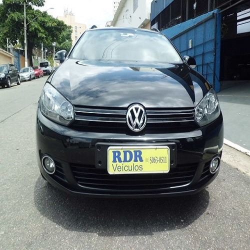 Imagem 2 de 11 de Vw-volkswagen Jetta Variant 2.5 Aut. 5p Preta Gas 2012