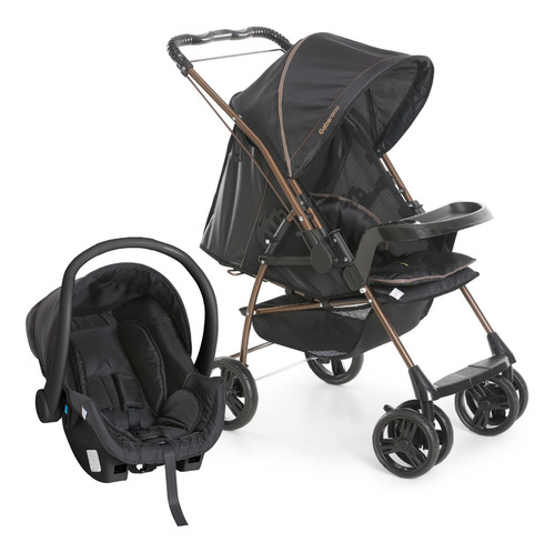 Kit Carrinho De Bebê Milano Galzerano E Bebê Conforto Cocoon