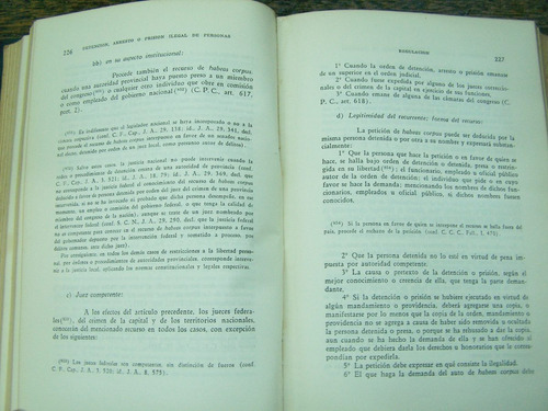 Derecho Procesal Penal * Mario A. Oderigo * 2 Tomos * 1952 *