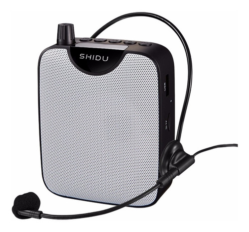 Imagen 1 de 10 de Microfono Vincha Amplificador Altavoz Parlante Portatil