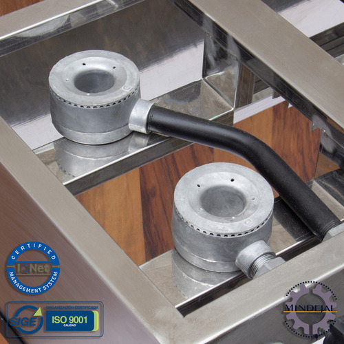 Plancha, Parrilla Y Freidora Acero Inox Mindejal