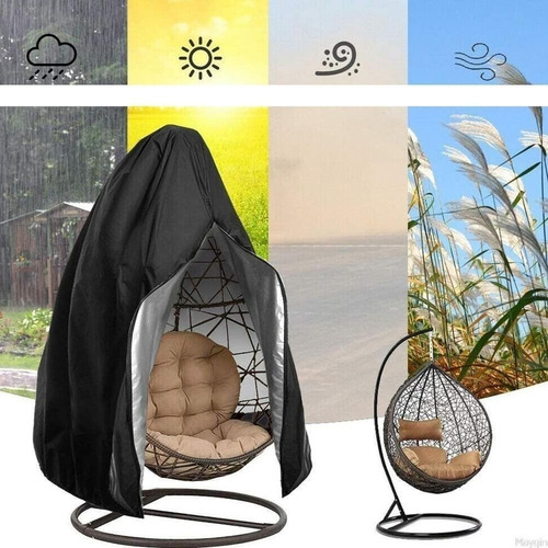 Cubierta Silla Colgante De Jardín Funda Protector Exterior