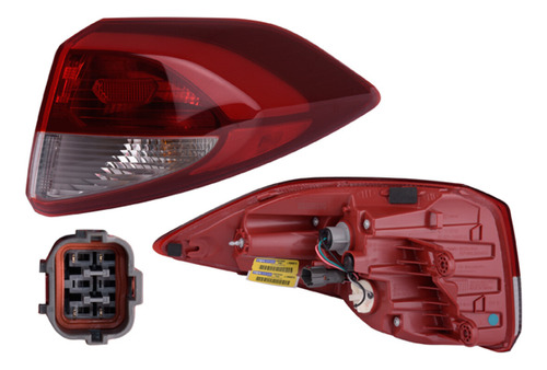 Calavera Garantizada Ext Der S/leds Depo Tucson 16 - 18