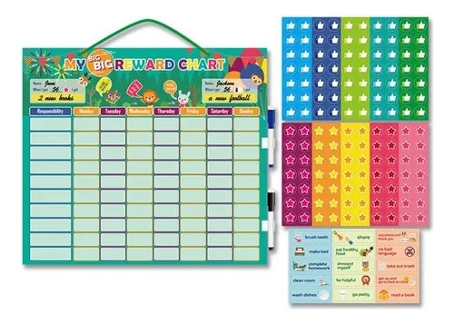 Q Tabla De Recompensas Y Comportamiento Para Niños,