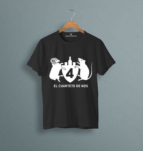 Remera: Cuarteto De Nos Memoestampados