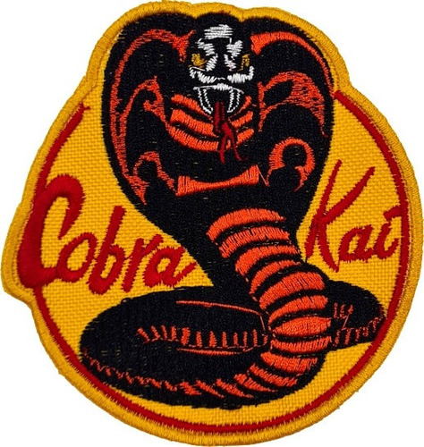 Parche Bordado Cobra Kai Campera Johnny Lawrence Karate Kid