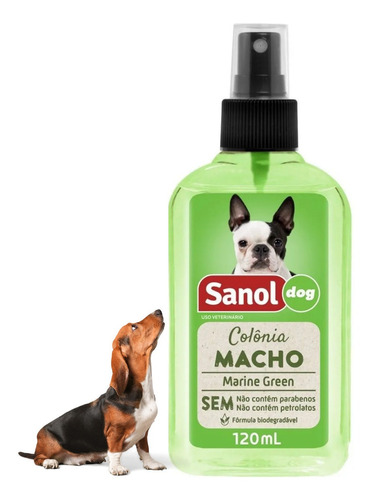 Sanol Dog Colonia Macho 120ml