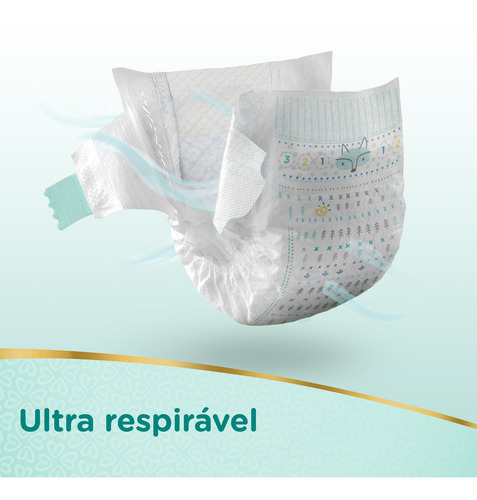 Fraldas Pampers Premium Care