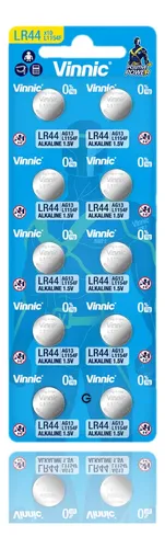 10 Pilas Vinnic Boton L1154f Lr44 Ag13 A76 Distribuidora