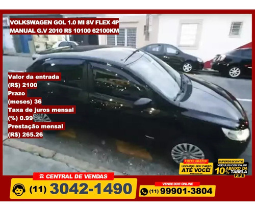 Volkswagen Gol 2010 1.0 Total Flex 3p