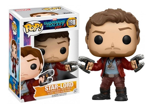 Funko Pop  Guardians Of The Galaxy Vol.2 - Star Lord 198