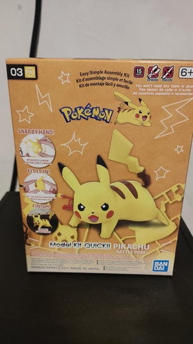 Pokémon Model Kit Quick! Pikachu Battle Pose
