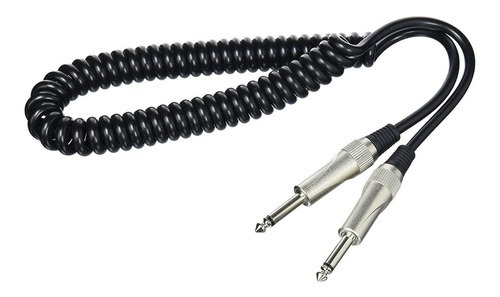 Cable Plug-plug Espiral 6 Mts Guitarra Bajo Stagg Sgcc6dl