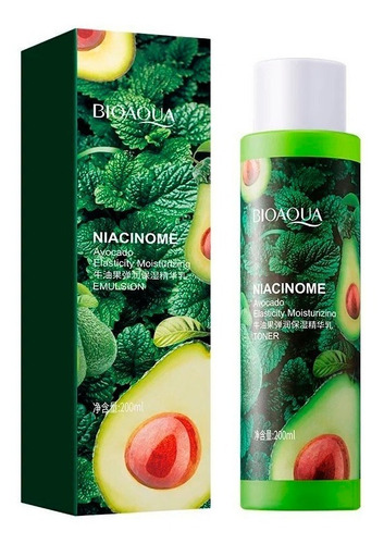 Tonico Facial Con Aceite De Aguacate Bioaqua 10% Original