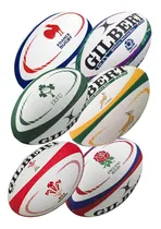 Comprar Pelota Rugby Gilbert Oficial N5 Paises Y Selecciones Premium