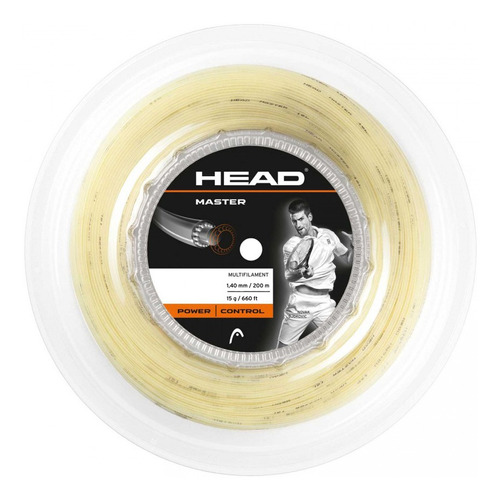 Rolo De Corda Head Master 15 - Natural