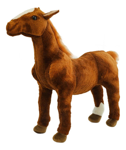 Caballo De Peluche De Peluche De Caballo, Almohada De Felpa