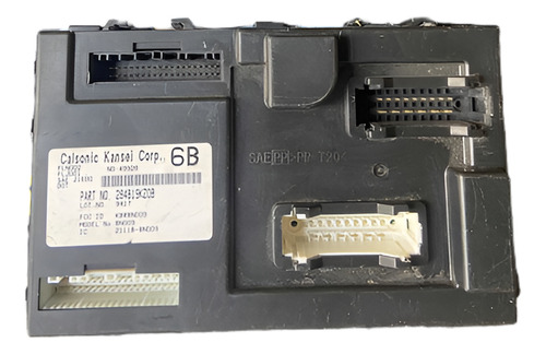 Modulo Control Carroceria Nissan Versa 12-19 Original (6b) (Usado)