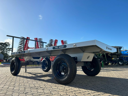 Zorra Agricola Marca Tecmesteel - 4000 Kg Con Rala