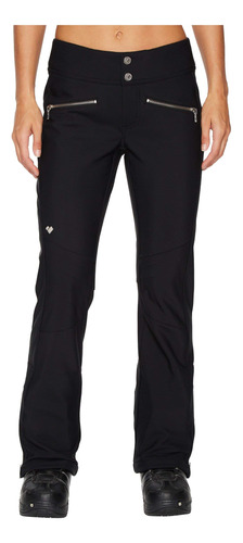 Obermeyer Clio Softshell Pantalones Negro 14 R