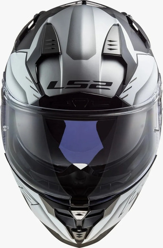 Imagen 8 de 10 de Casco Moto Integral Ls2 327 Allert Incluye Pinlock