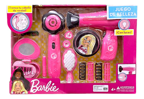Cyc Juego Belleza Trenzadora De Verdad Con Pistola Y Luces