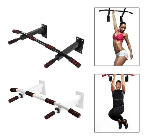 Barra Tracci n Soporte 200kg Horizontal Pared Dominadas 666