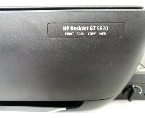 Impresora Multifunción Hp Deskjet Gt 5820 Wifi Negra Usada