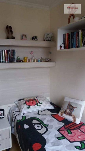 Apartamento Com 3 Dormitórios À Venda, 61 M² Por R$ 400.000,00 - Vila Guilhermina - São Paulo/sp - Ap0304