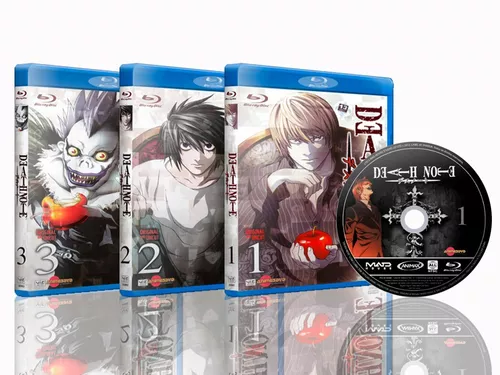 Bluray Death Note - A Série Completa Dublado