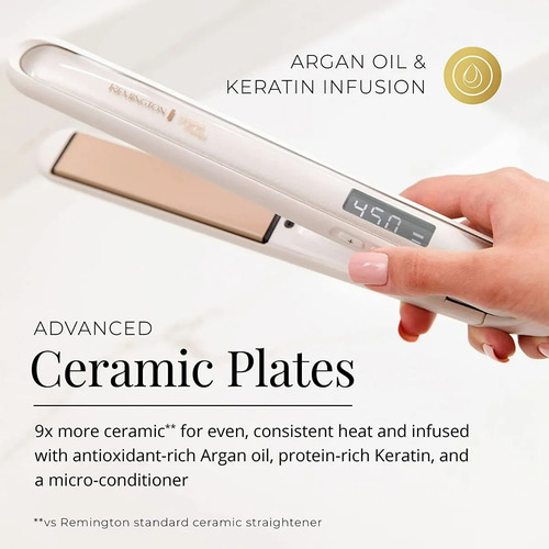 Plancha Alisadora De Cabello Beige