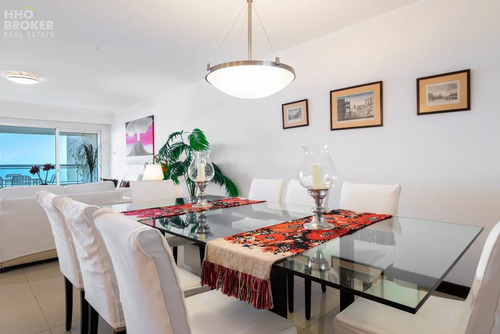 Torrelobos, Punta Del Este, Apartamento En Alquiler Frente Al Mar.