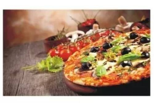 Painel Adesivo Decorativo De Parede Pizzaria Massa Caseira