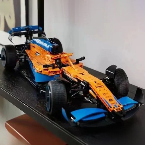 Blocos Montar Carro Corrida F1 Maclaren Mcl35 1432 Pçs
