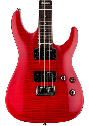 Guitarra Elétrica Esp Ltd H-series H-101fm See Thru Red